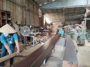 qua trinh xu li go truoc khi thi cong 5