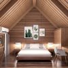 Homestay bunggalow nhà gỗ 35m2 với 2 phòng ngủ