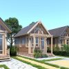 Homestay bunggalow nhà gỗ hiện đại